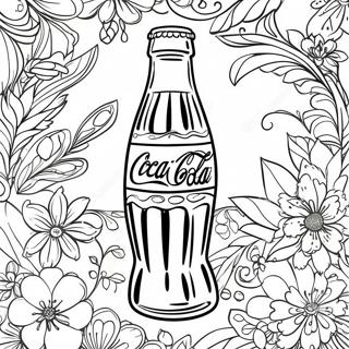 Vintage Coca Cola Sisesi Boyama Sayfasi 114169-50043