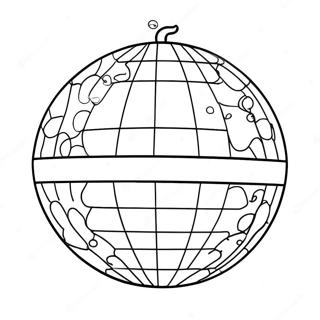 Parlayan Disco Topu Boyama Sayfasi 114323 50163