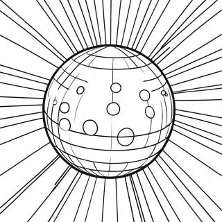 Isildayan Disco Topu Boyama Sayfasi 114326 50175