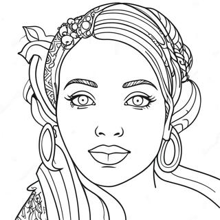 Cesitli Kadinlar Boyama Sayfasi 114403 50234