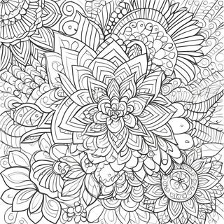 Geometrik Henna Desenleri Boyama Sayfasi 114583 50376