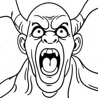 Çığlık Boyama Sayfaları