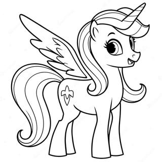 Celestia My Little Pony Boyama Sayfasi 114734-50479