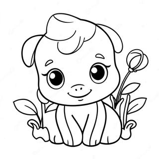 Sevimli Kardelen Boyama Sayfasi 115819 51323