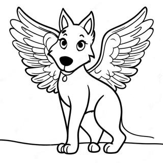 Muthis Kanatli Kurt Boyama Sayfasi 116286-51691