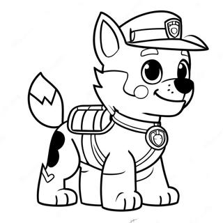 Rocky Paw Patrol Boyama Sayfasi 116387-51922