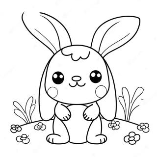 Kawaii Tavsan Boyama Sayfasi 117854-53050
