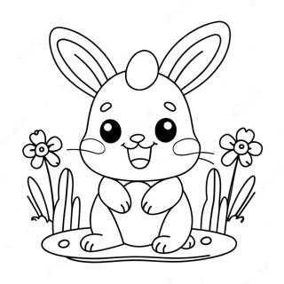 Kawaii Tavsan Boyama Sayfasi 117854-53051