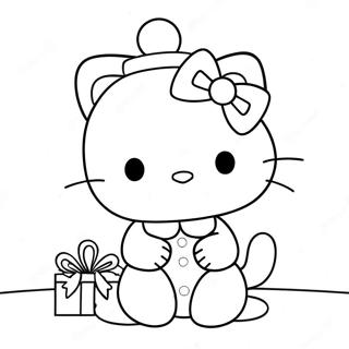 Hello Kitty Noel Boyama Sayfaları