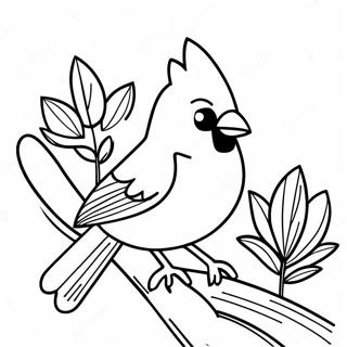 Gercekci Kardinal Kusu Boyama Sayfasi 118373-53463