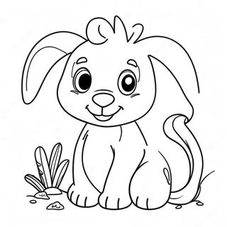 Dostca Hayvan Alfabesi Boyama Sayfasi 118990 54057