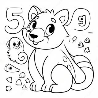 Dostca Hayvan Alfabesi Boyama Sayfasi 118990 54059