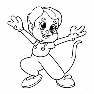 Dot Warner Eglenceli Pozda Boyama Sayfasi 119167 54194