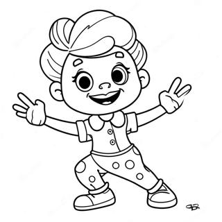 Dot Warner Eglenceli Pozda Boyama Sayfasi 119167 54195