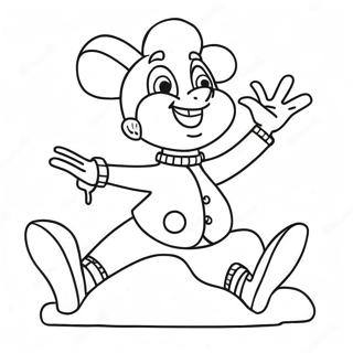 Dot Warner Eglenceli Pozda Boyama Sayfasi 119167 54196