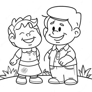 Eglenceli Steve Ve Maggie Boyama Sayfasi 119218 54231