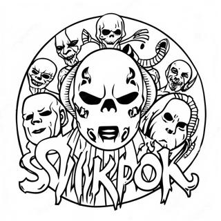 Slipknot Boyama Sayfaları