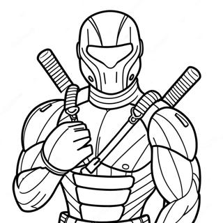 Yilan Gozler Gizli Mod Gi Joe Boyama Sayfasi 119786-54677