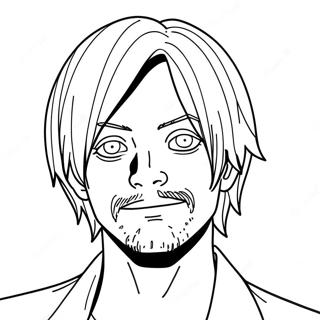 Sanji Boyama Sayfaları