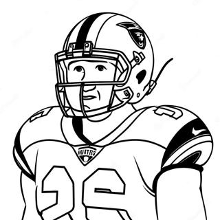 Christian Mccaffrey Boyama Sayfaları