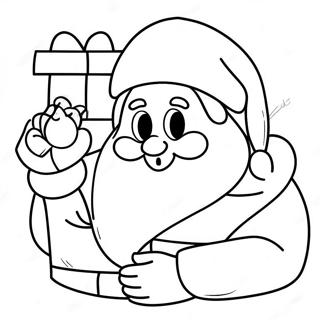 Neseli Aramizda Noel Baba Boyama Sayfasi 120505 55238