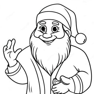 Neseli Aramizda Noel Baba Boyama Sayfasi 120505 55240