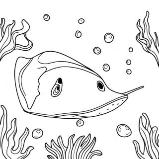 Gercekci Vatoz Su Altinda Boyama Sayfasi 120735-55417