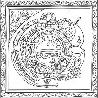 Filistin Mirasi Sembolleri Boyama Sayfasi 120992 55810