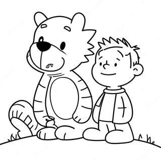Calvin Ve Hobbes Boyama Sayfasi 121038-55648
