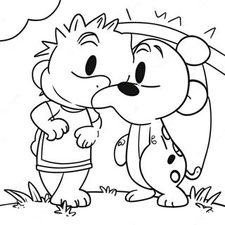 Calvin Ve Hobbes Boyama Sayfasi 121038-55834