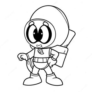 Marvin The Martian Boyama Sayfaları