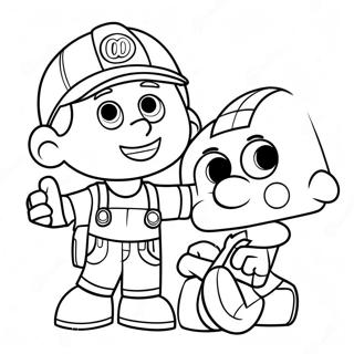 Handy Manny Boyama Sayfaları