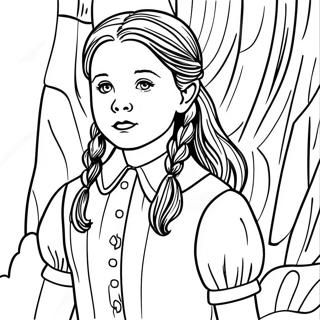 Lucy Pevensie Narniada Boyama Sayfasi 121684-56325