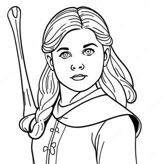 Lucy Pevensie Narniada Boyama Sayfasi 121684-56327