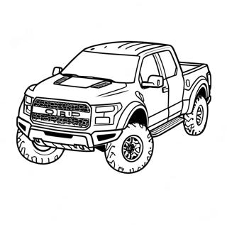 Ford Raptor Boyama Sayfaları