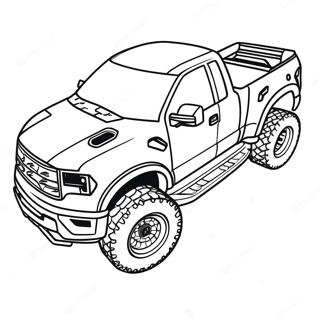 Ford Raptor Yaris Boyama Sayfasi 121940-56531