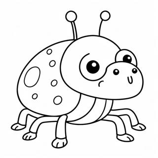 Sevimli Cirkin Bocek Boyama Sayfasi 122401 56945