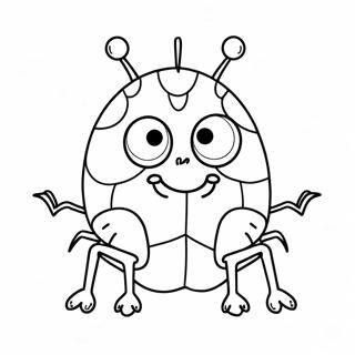 Sevimli Cirkin Bocek Boyama Sayfasi 122401 56946