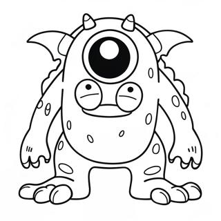 Dost Canavar Boyama Sayfasi 122502-57016