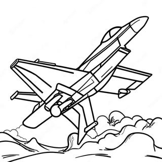 F18 Savas Ucagi Pilotuyla Boyama Sayfasi 123588-57868