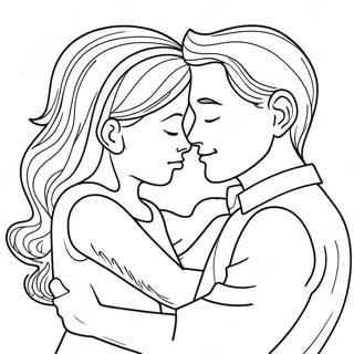 Nazik Ask Anlari Boyama Sayfasi 123692 57946