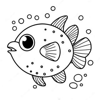 Kizgin Puffer Baligi Patlayan Boyama Sayfasi 124202 58433