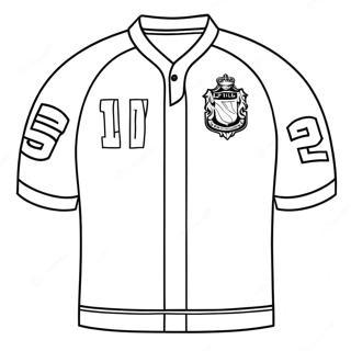 Tişört Boyama Sayfaları