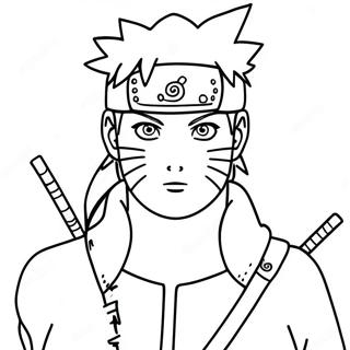 Naruto Shippuden Boyama Sayfaları