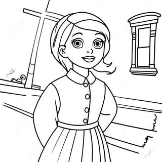 Renkli Anastasia Macerasi Boyama Sayfasi 124565-58718