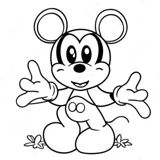 Toodles Mickey Mouse Kulübü Boyama Sayfaları