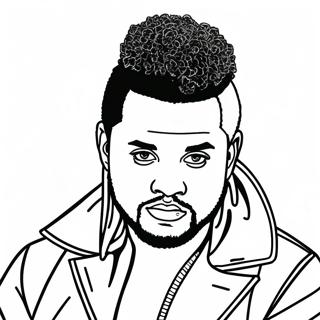 The Weeknd Boyama Sayfasi 126468-60183