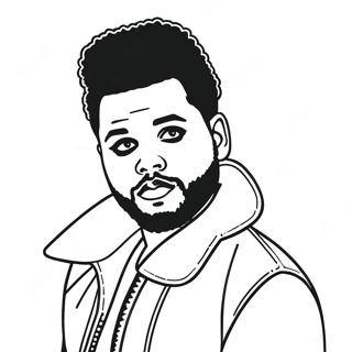 The Weeknd Boyama Sayfasi 126468-60184