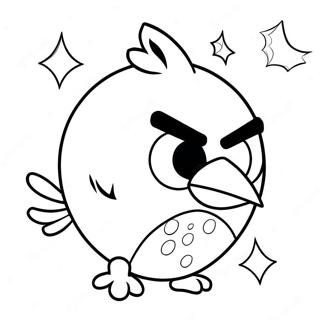 Siyah Kus Bomb Ofkeli Kuslar Boyama Sayfasi 126963-60576