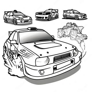 Subaru Impreza Ralli Boyama Sayfasi 126989 60600